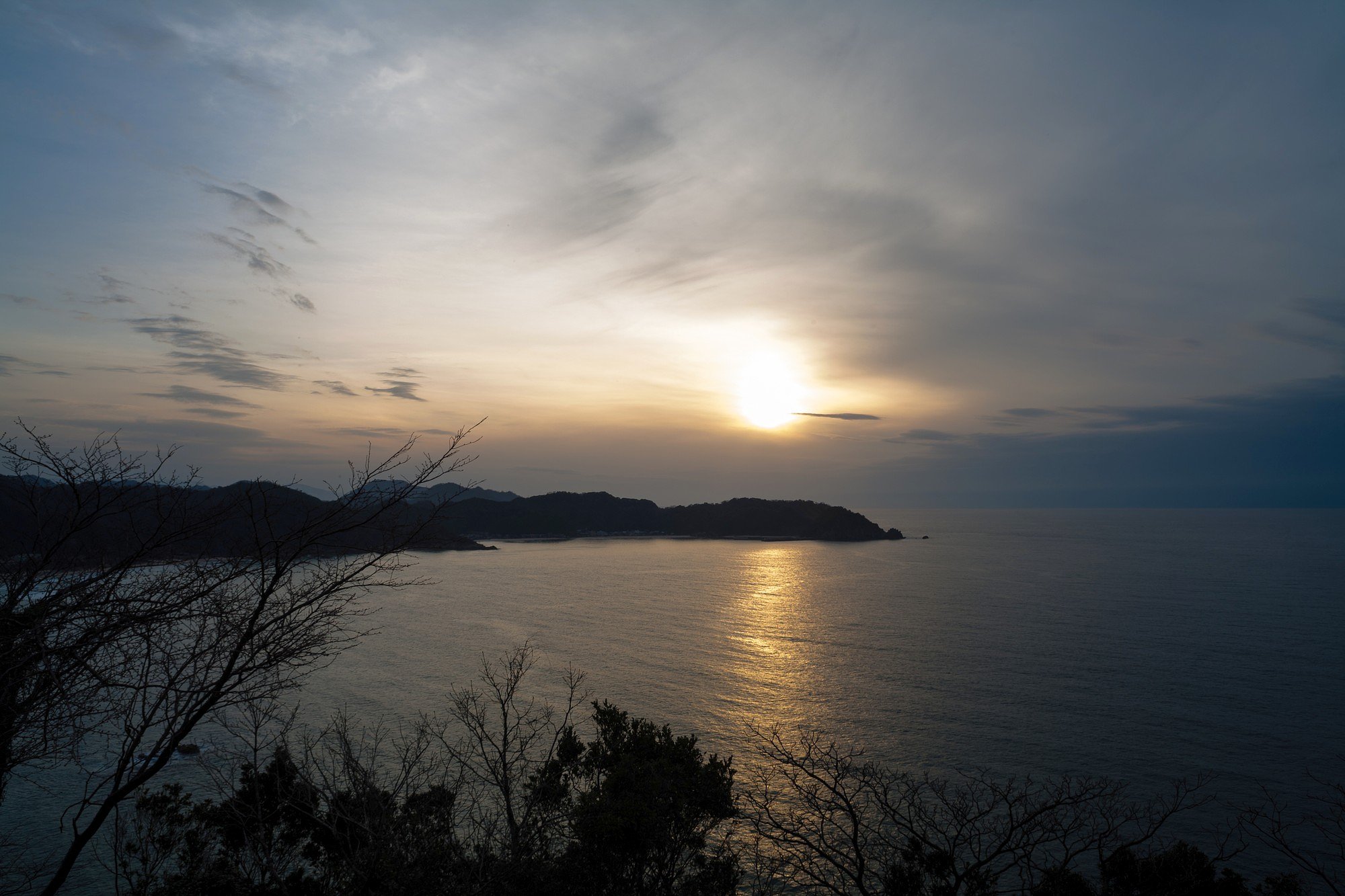 PM2.5の夕暮れ。
