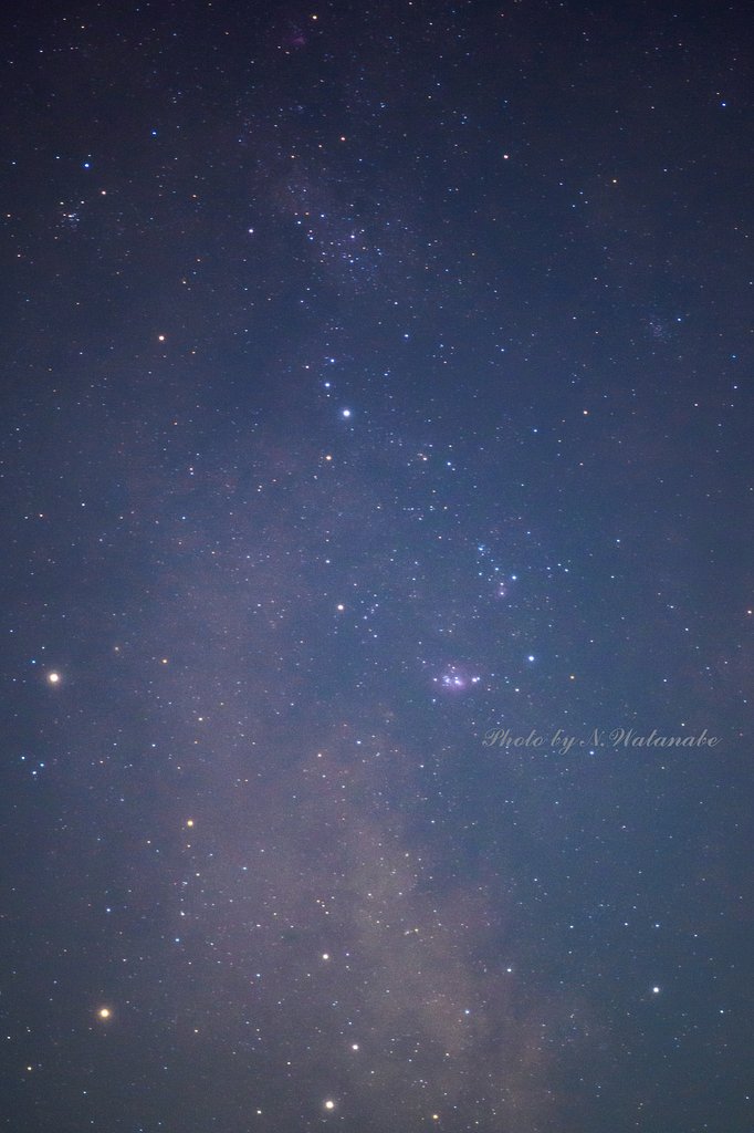 今夜の星空