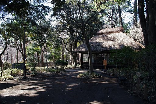 蘆花恒春園、春遠し・・・