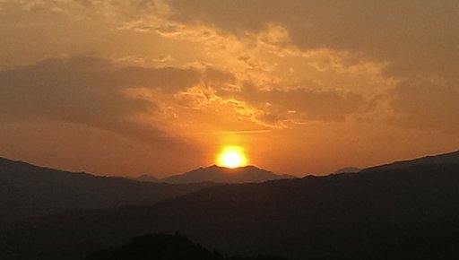 夕陽