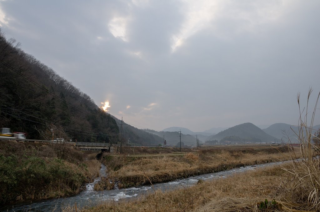 雲の多い朝・・。