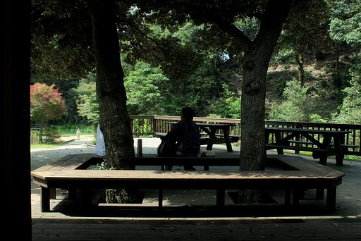 お山の休憩所