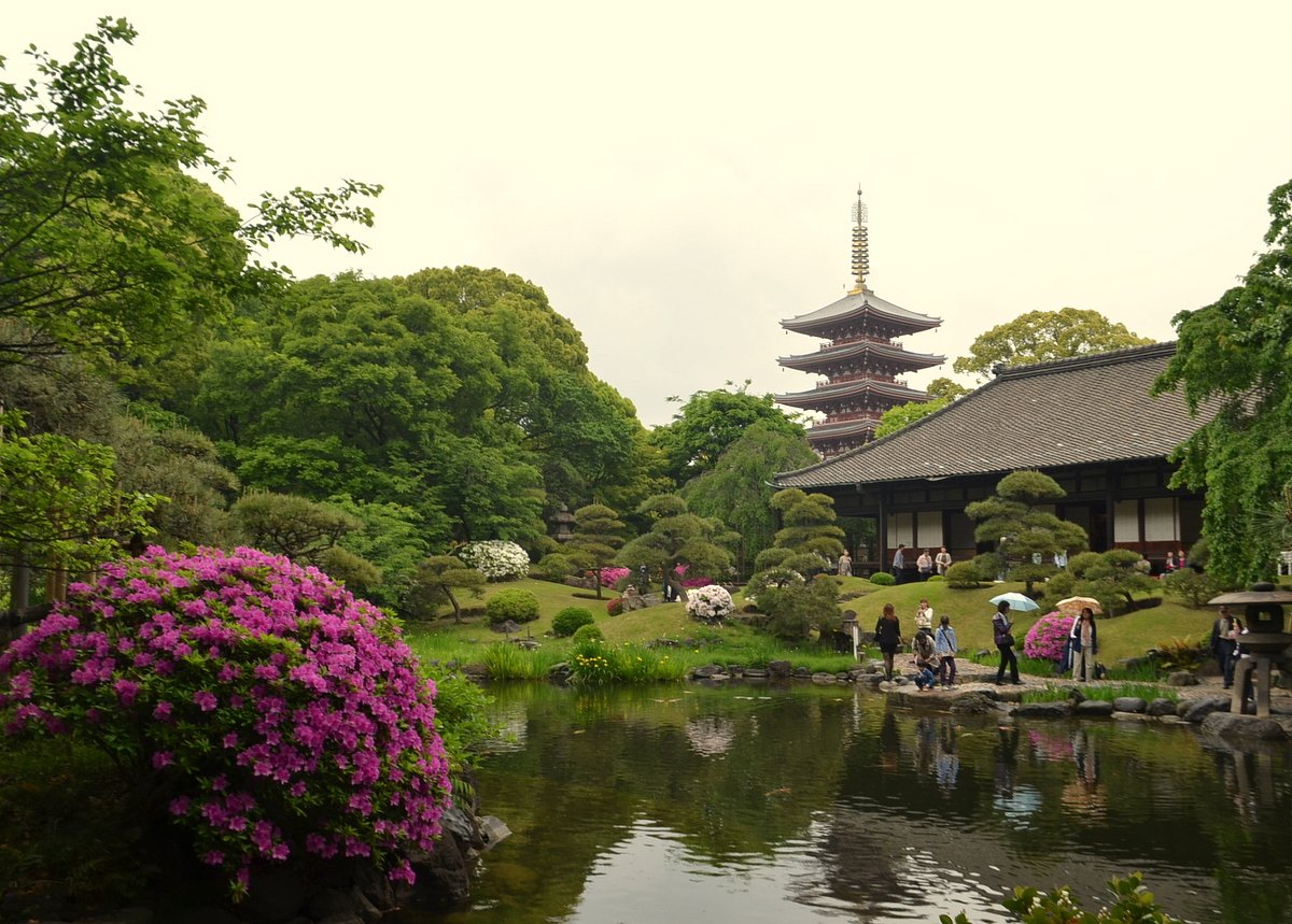 伝法院の庭園