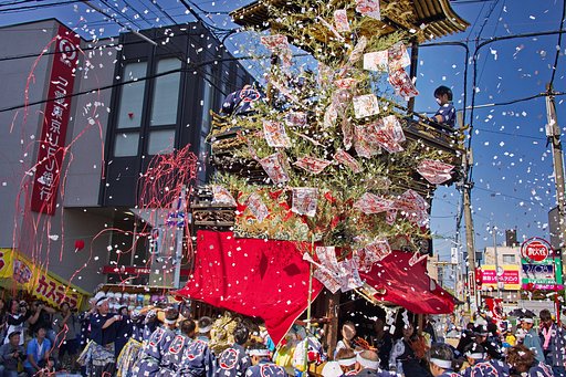【秋色】尾張横須賀まつり　　By photo SONY NEX-5