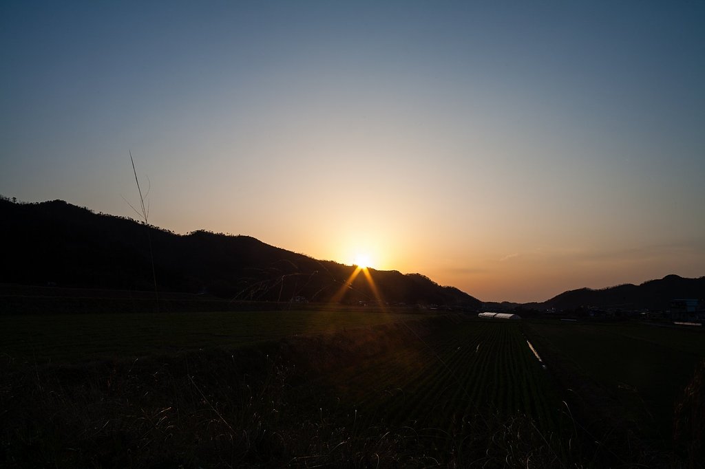 夕焼け！