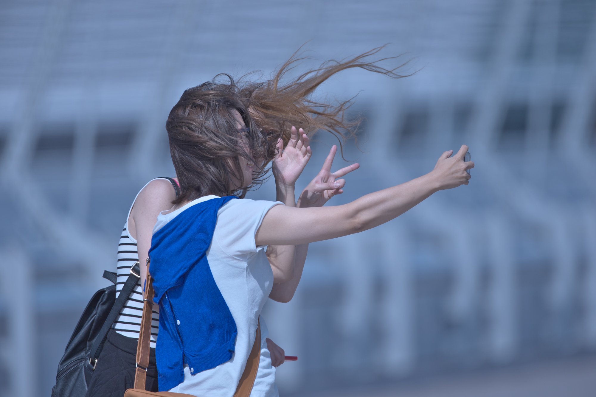 風のいたずら