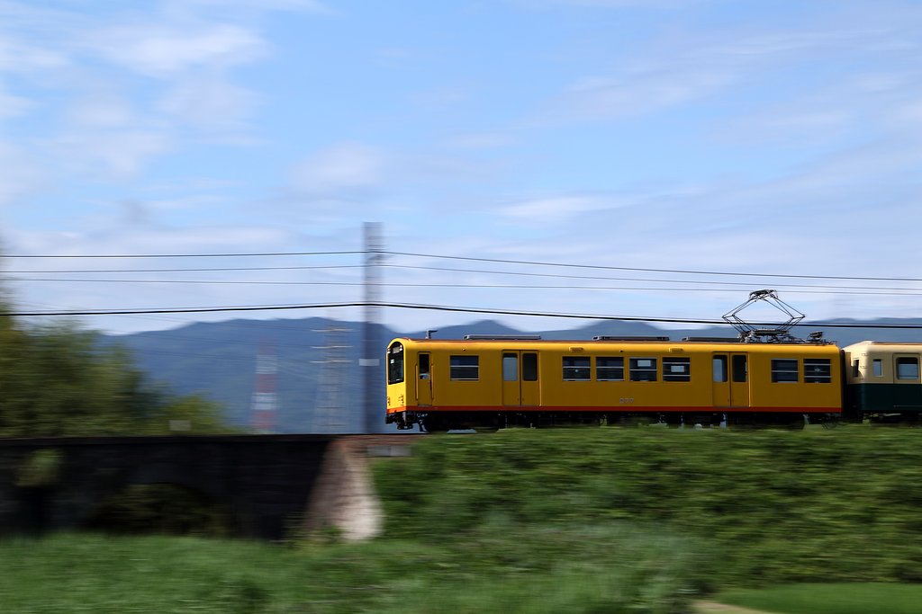 時速30kmを流し撮り