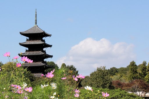 秋の国分寺五重塔
