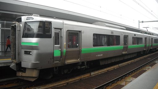 到着電車
