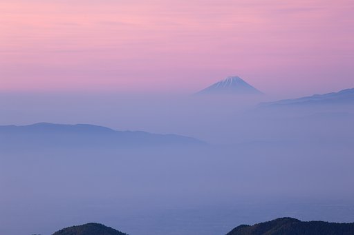 富士も見えて