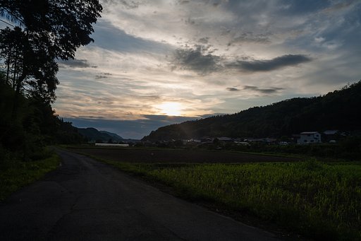 美しい夕焼に!