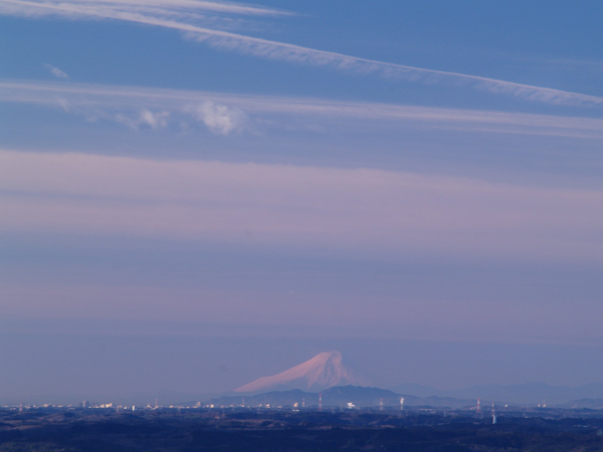 空気が澄んでいます