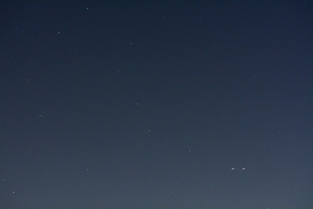北斗七星とラブジョイ彗星
