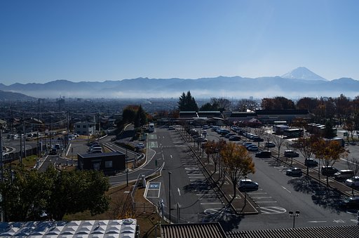 街を覆う煙