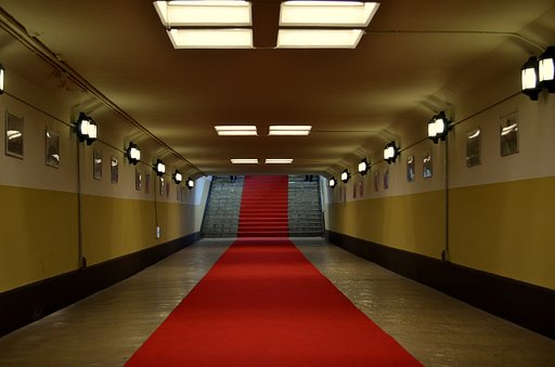 両国駅の通路