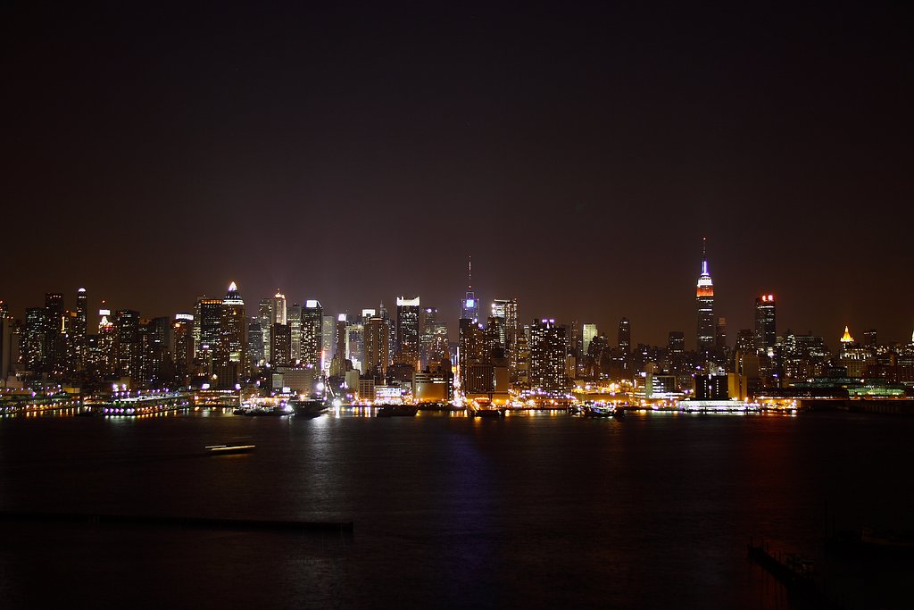 マンハッタンの夜景