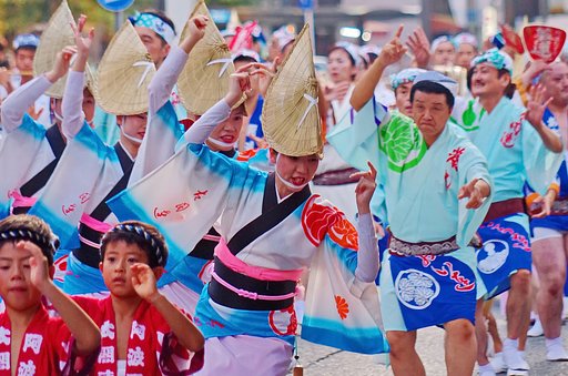 【夏】阿波踊り　太閤連