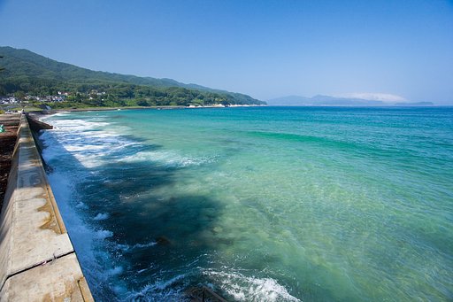 失われた砂浜
