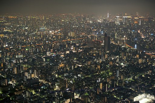 東京の夜景