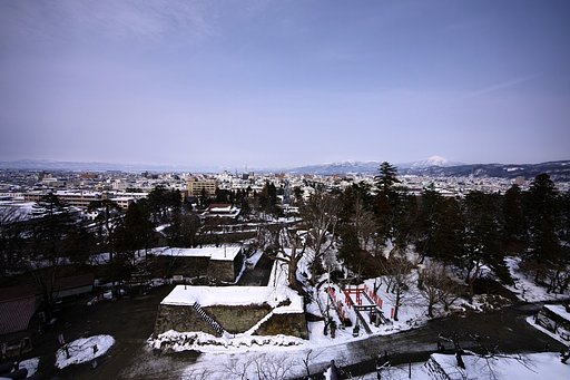 会津若松　冬