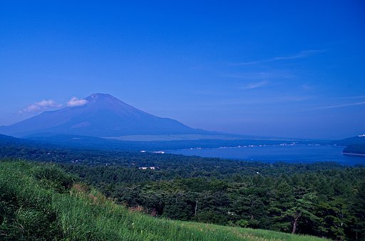 富士山と山中湖