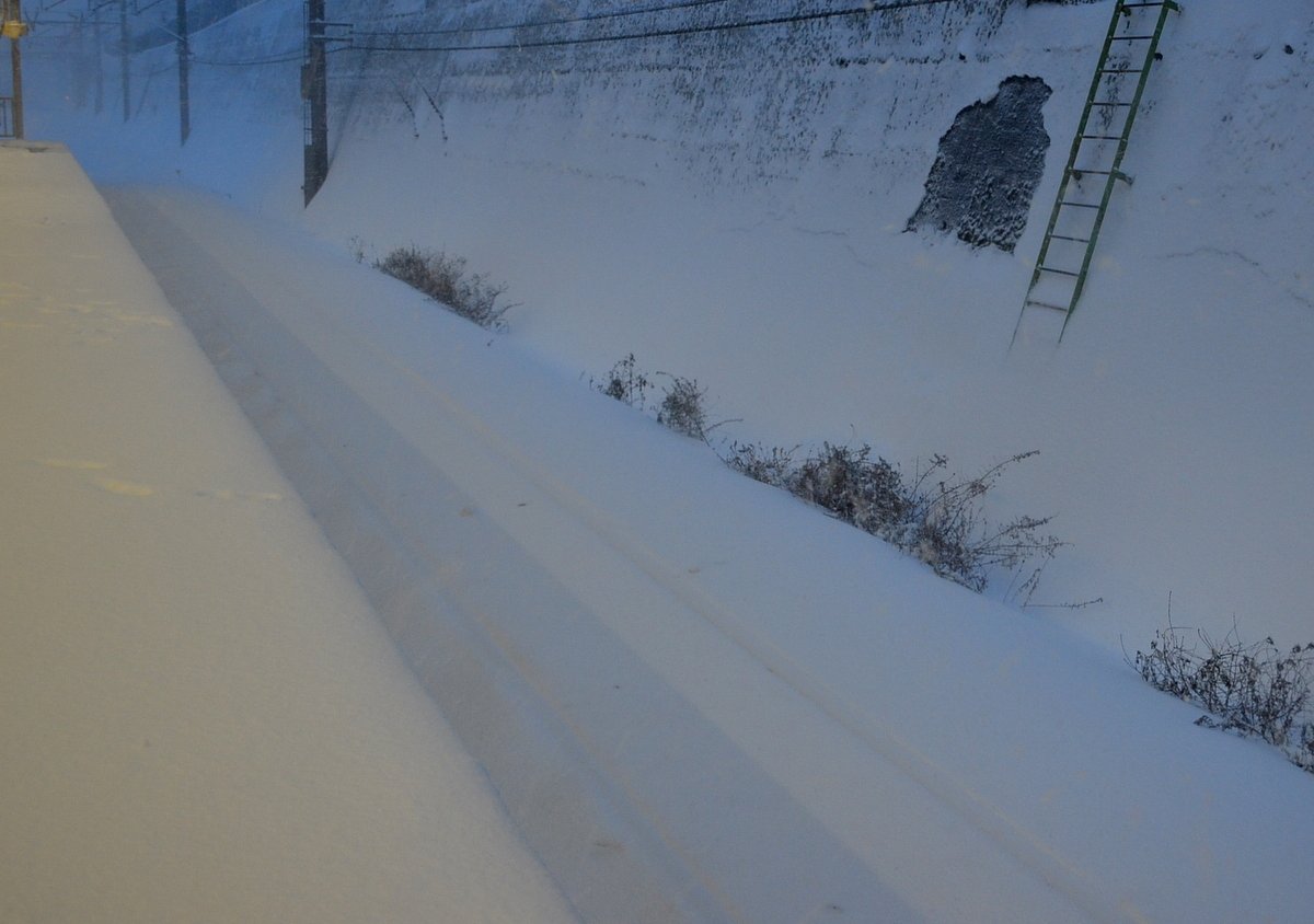 雪の駅