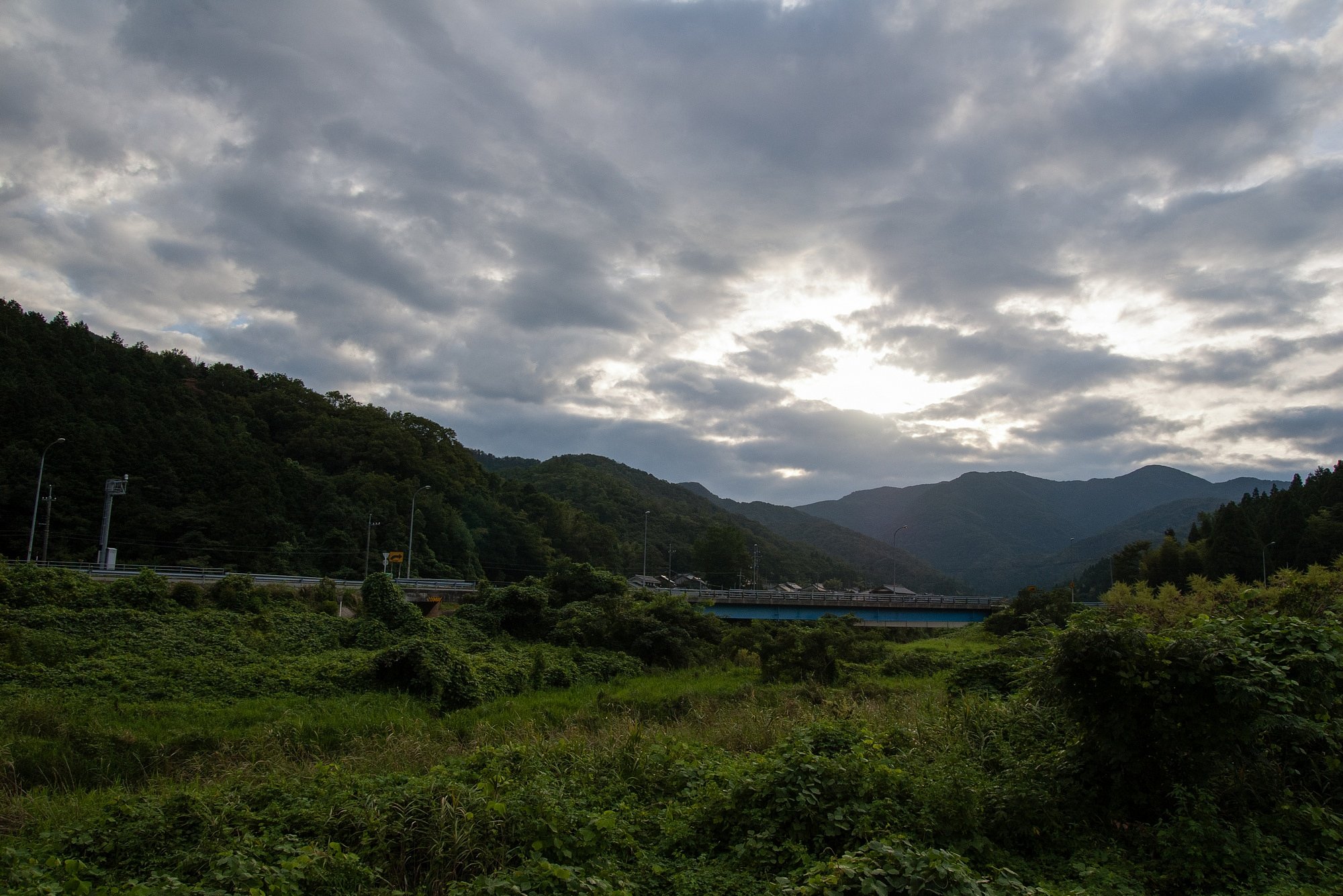 曇り時々晴れから雨に・・。