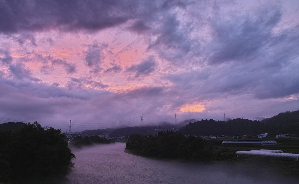川霧　寒河江川
