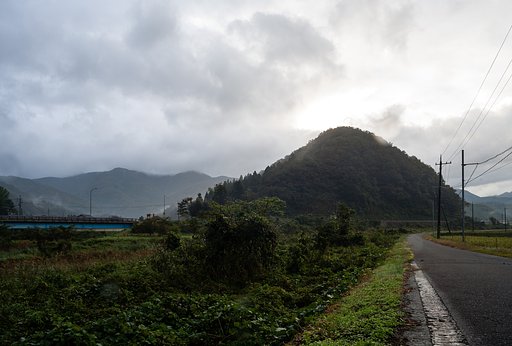 雨上がりの朝!
