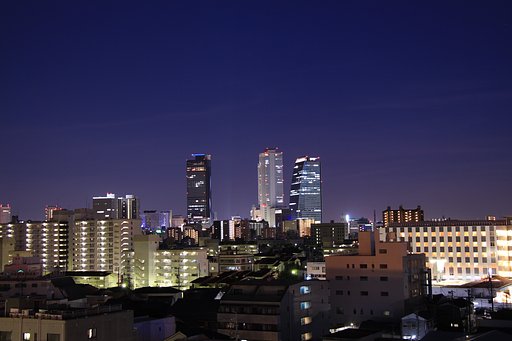 名古屋駅ビル夜景