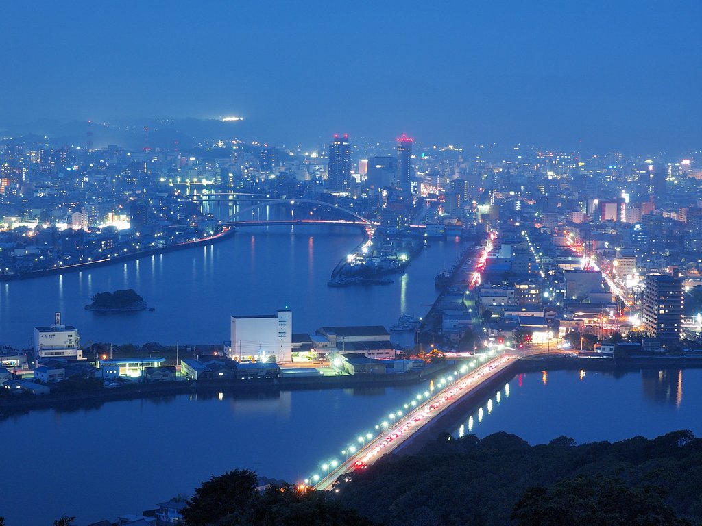 土佐の夜景