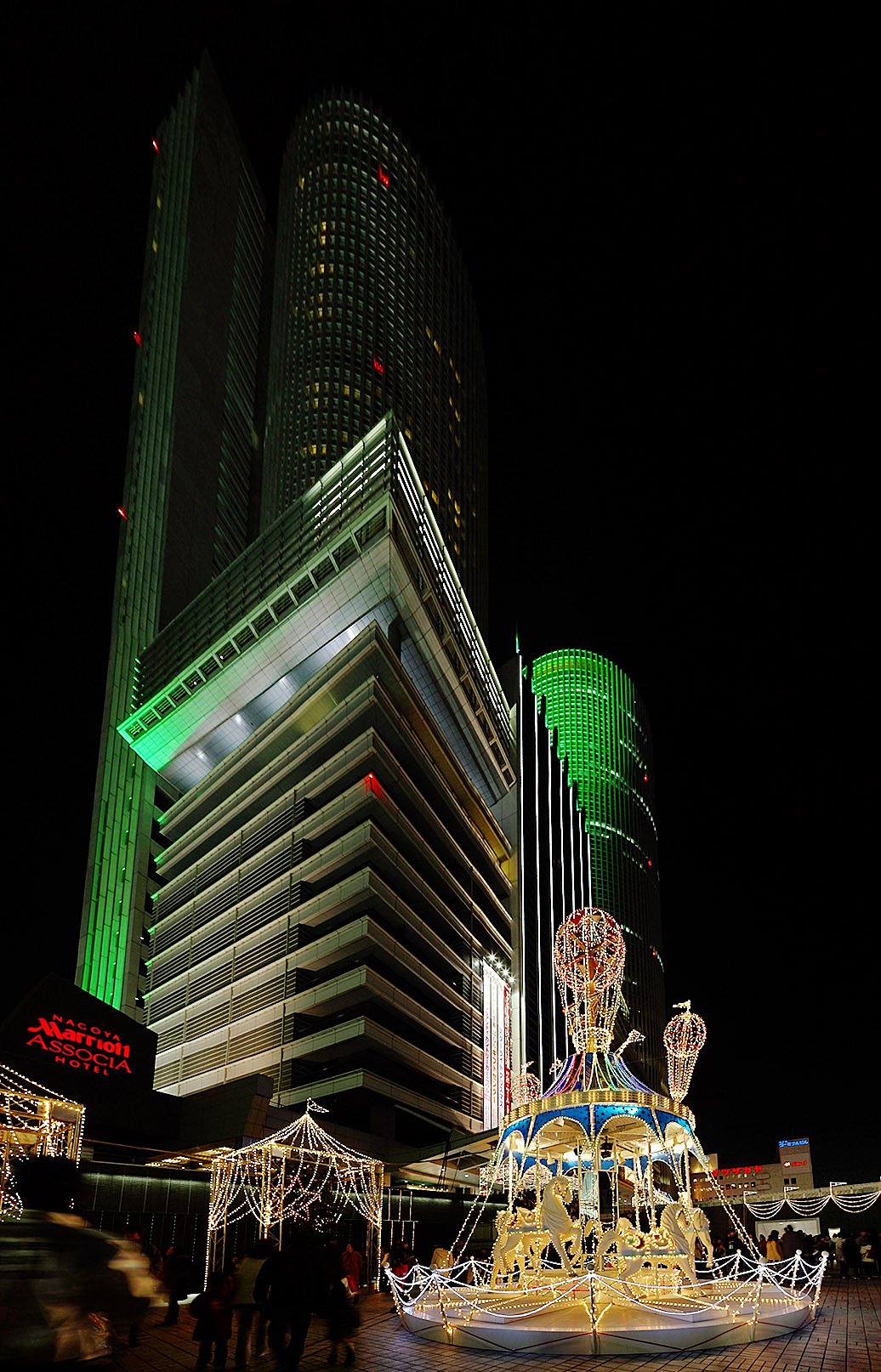 名古屋JR Tower&メリーゴーランド