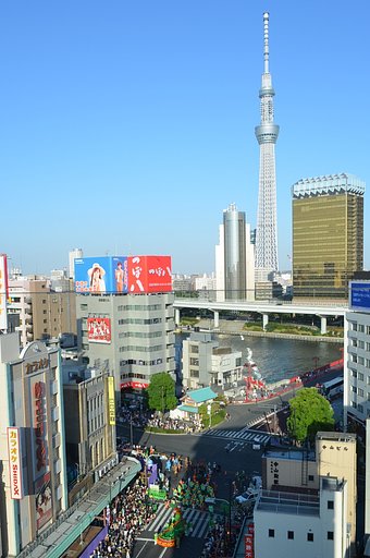 サンバと東京スカイツリー