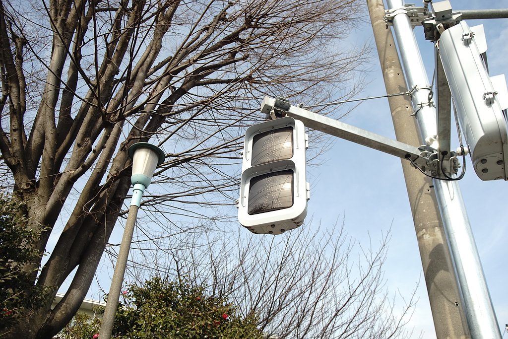 消えた？信号機