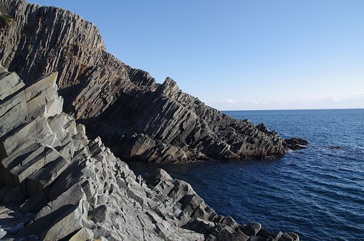 柱状節理の岬