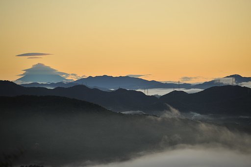 2段傘+吊るし雲