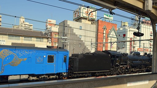 SL銀河号の車両とＤ５１