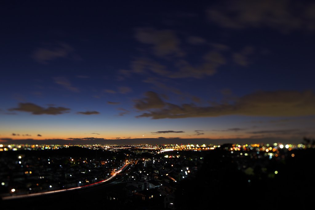 夜景の一コマ