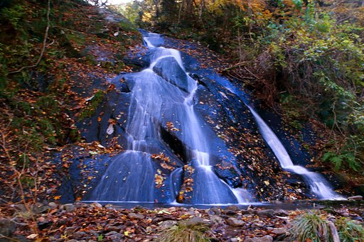 深山のプチ滝