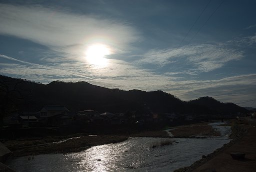 春の太陽。
