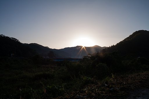 朝日の出！