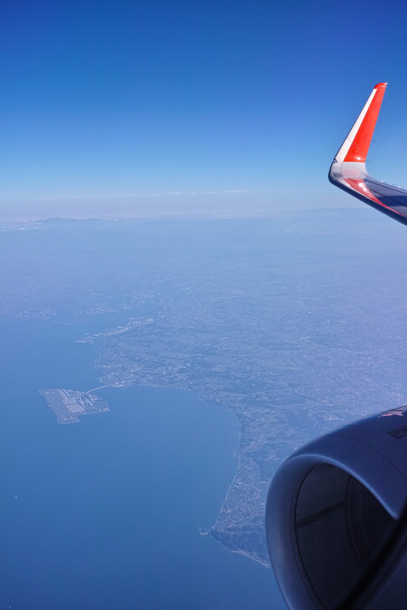 セントレア上空