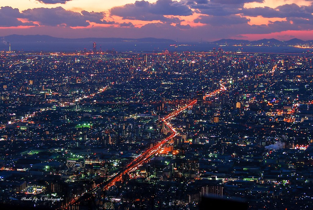 生駒からの夜景（蔵出し・・・）