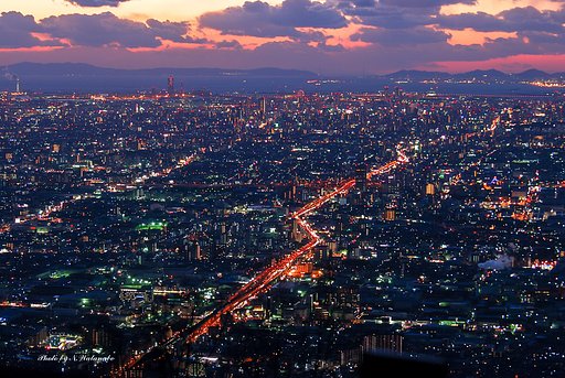 生駒からの夜景（蔵出し・・・）