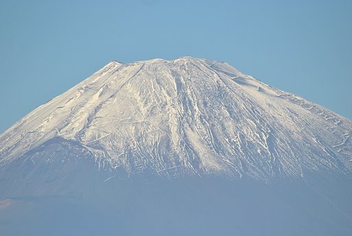 富士山初冠雪
