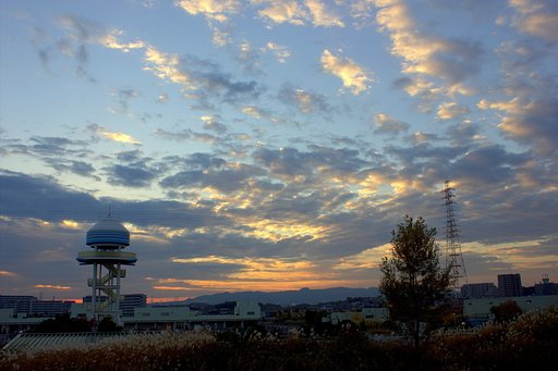 【雲】踊る朝