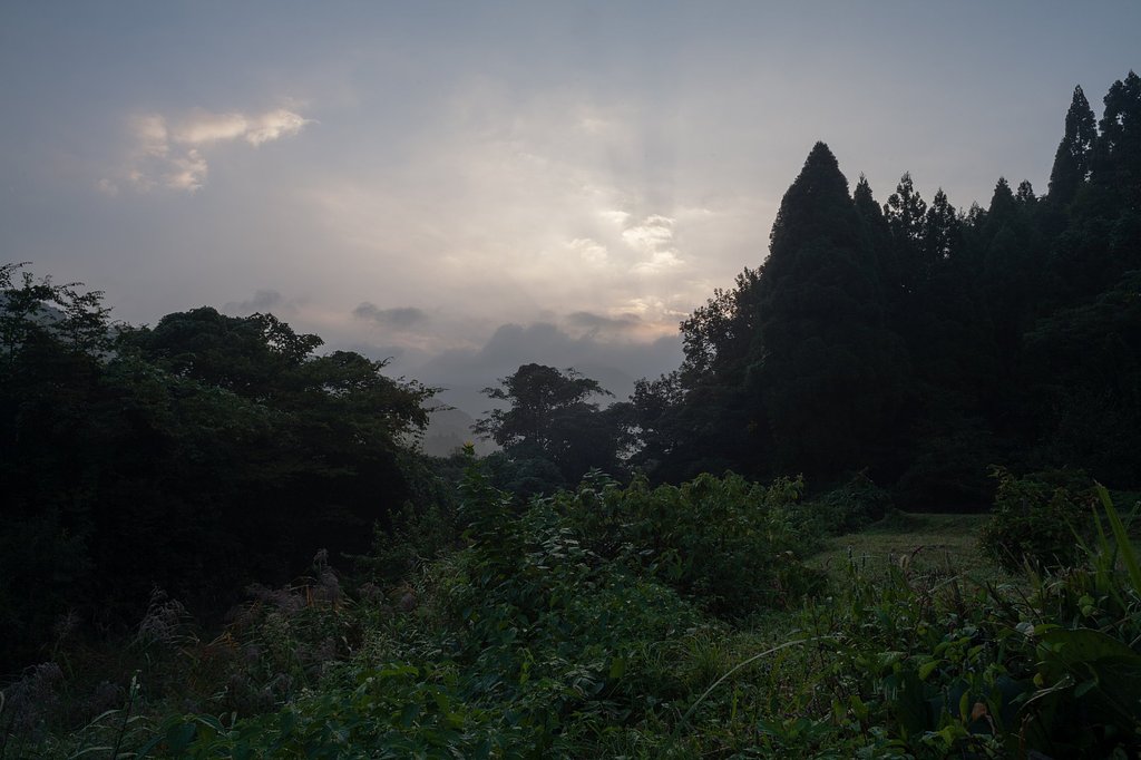 朝日の出？