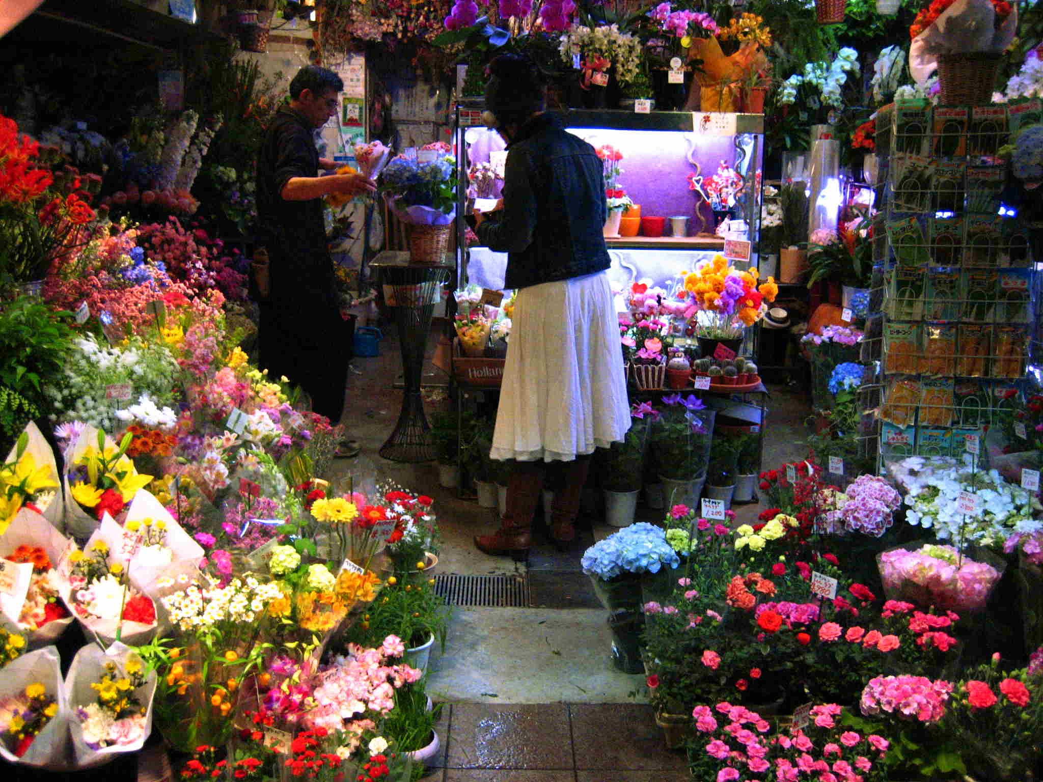 23時のお花屋さん