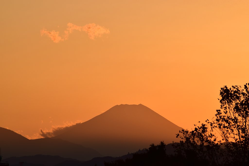 夕暮れ
