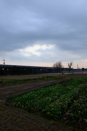 【刹那】　日暮れの空